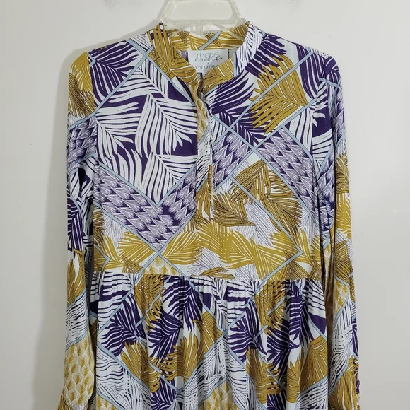 NWT Anthropologie x Mare Mare Lynda Maxi Dress XS Boho Cottagecore Floral - Picture 5 of 14